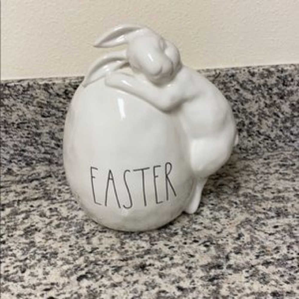 Easter bunny Rae Dunn decor